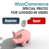 Woocommerce Special Prices For Logged-In Users