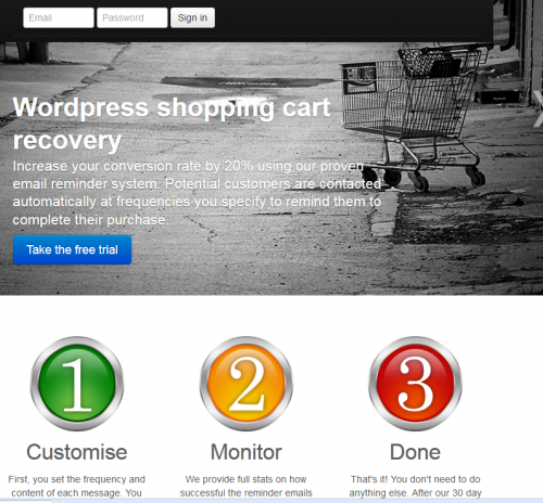 Basket Recovery WooCommerce