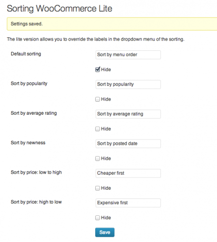 sorting-woocommerce-lite-edition-screenshot-1